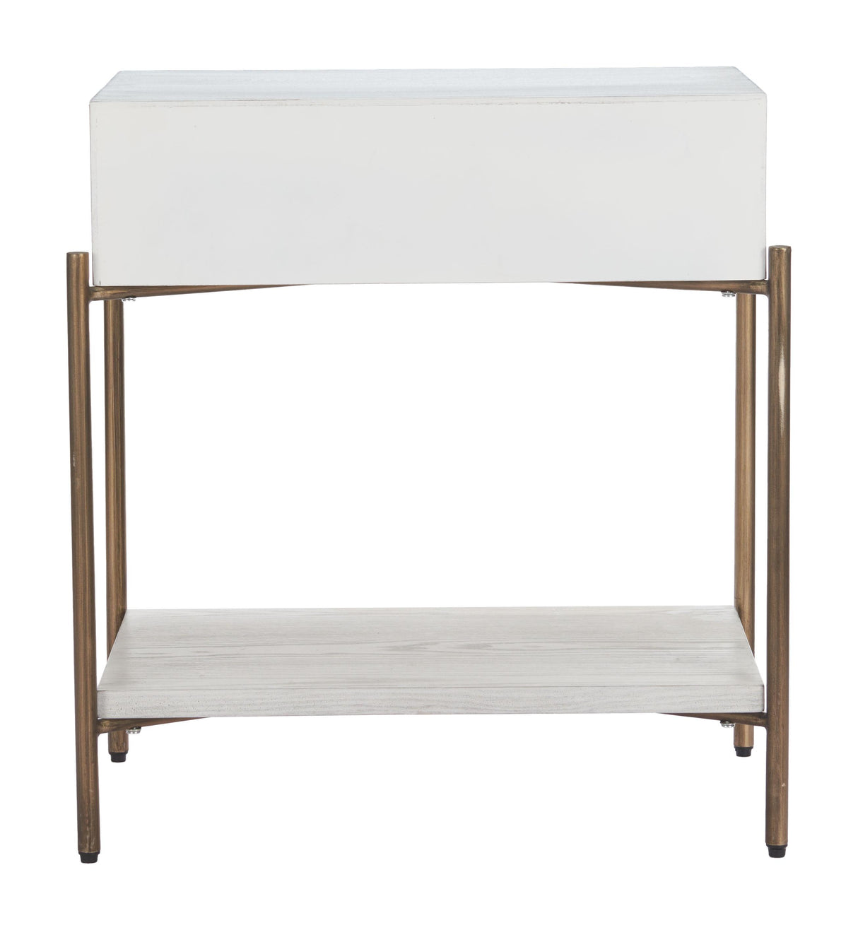 ZUO Yoru Side Table Oak White
