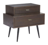 ZUO Mechy Side Table Brown