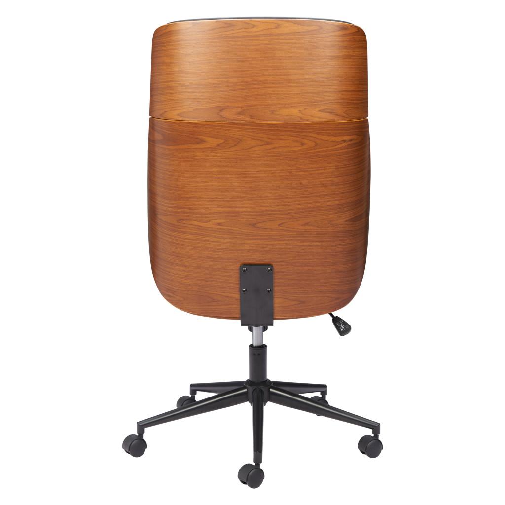 ZUO Flex High Back Office Chair Black