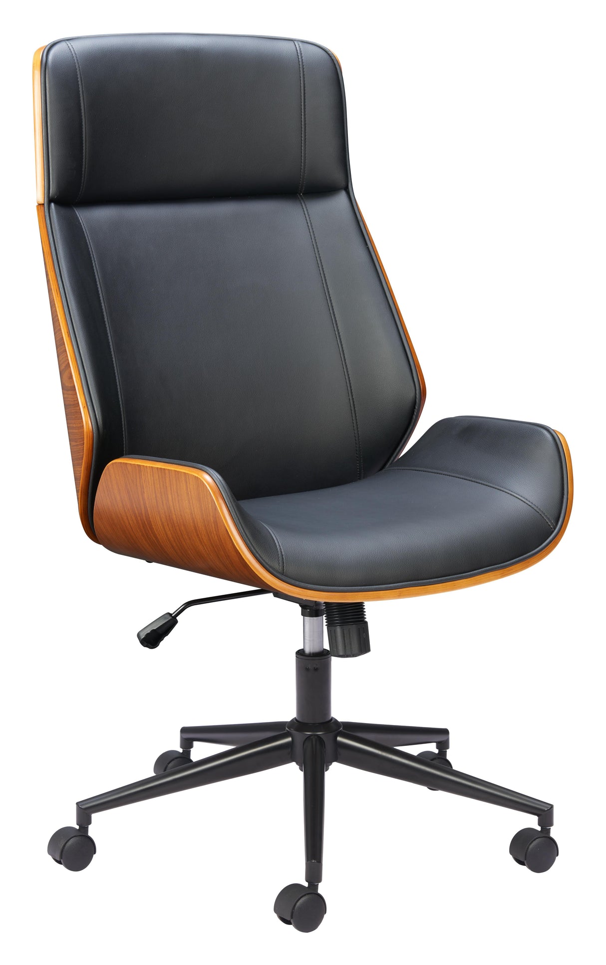 ZUO Flex High Back Office Chair Black