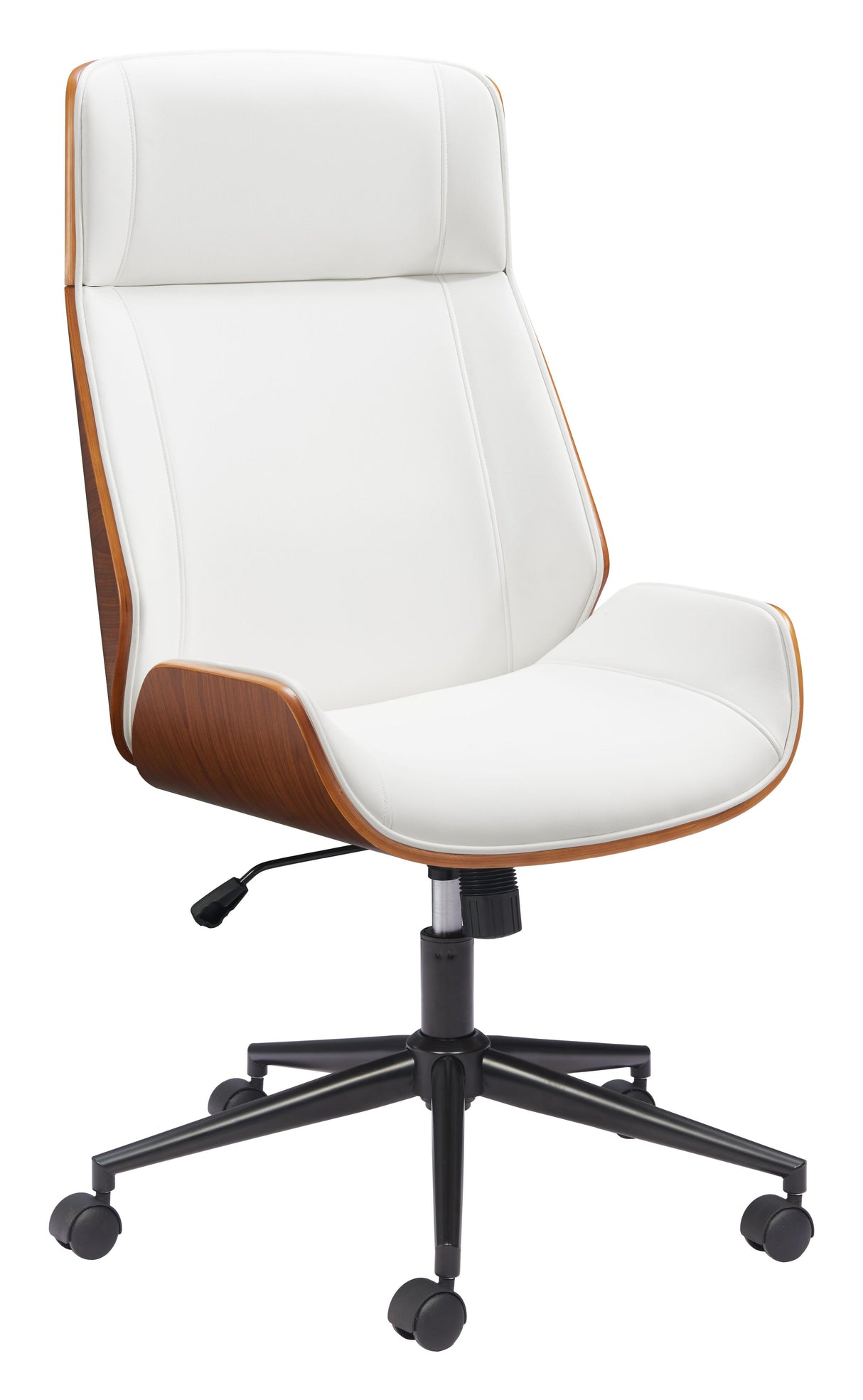 ZUO Flex High Back Office Chair White
