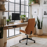 ZUO Flex High Back Office Chair White
