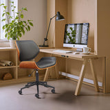 ZUO Flex Low Back Office Chair Black