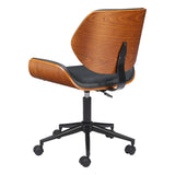 ZUO Flex Low Back Office Chair Black