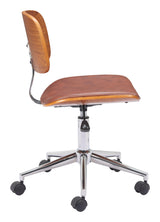 ZUO Duravel Office Chair Brown