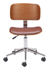 ZUO Duravel Office Chair Brown