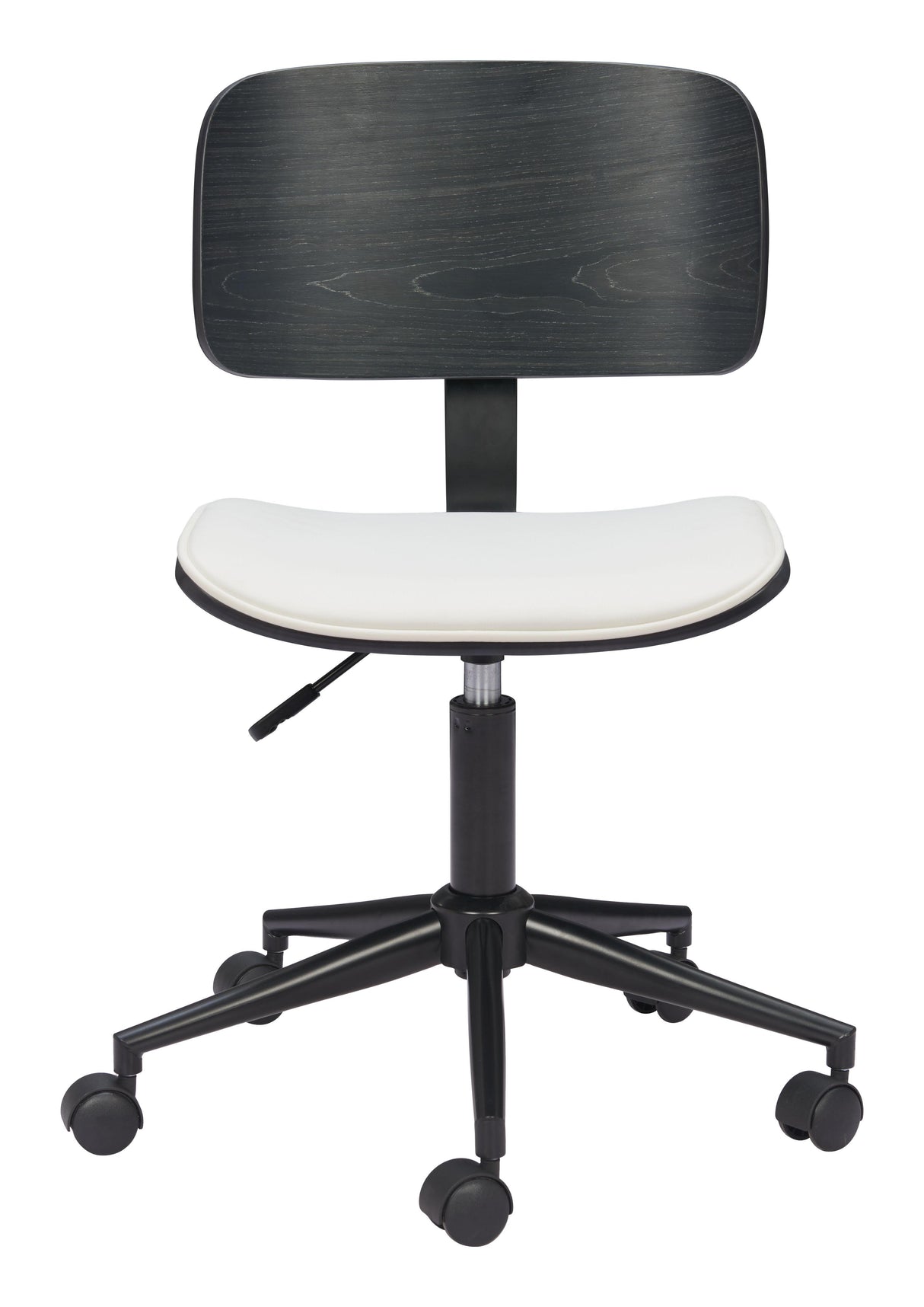 ZUO Duravel Office Chair White & Black