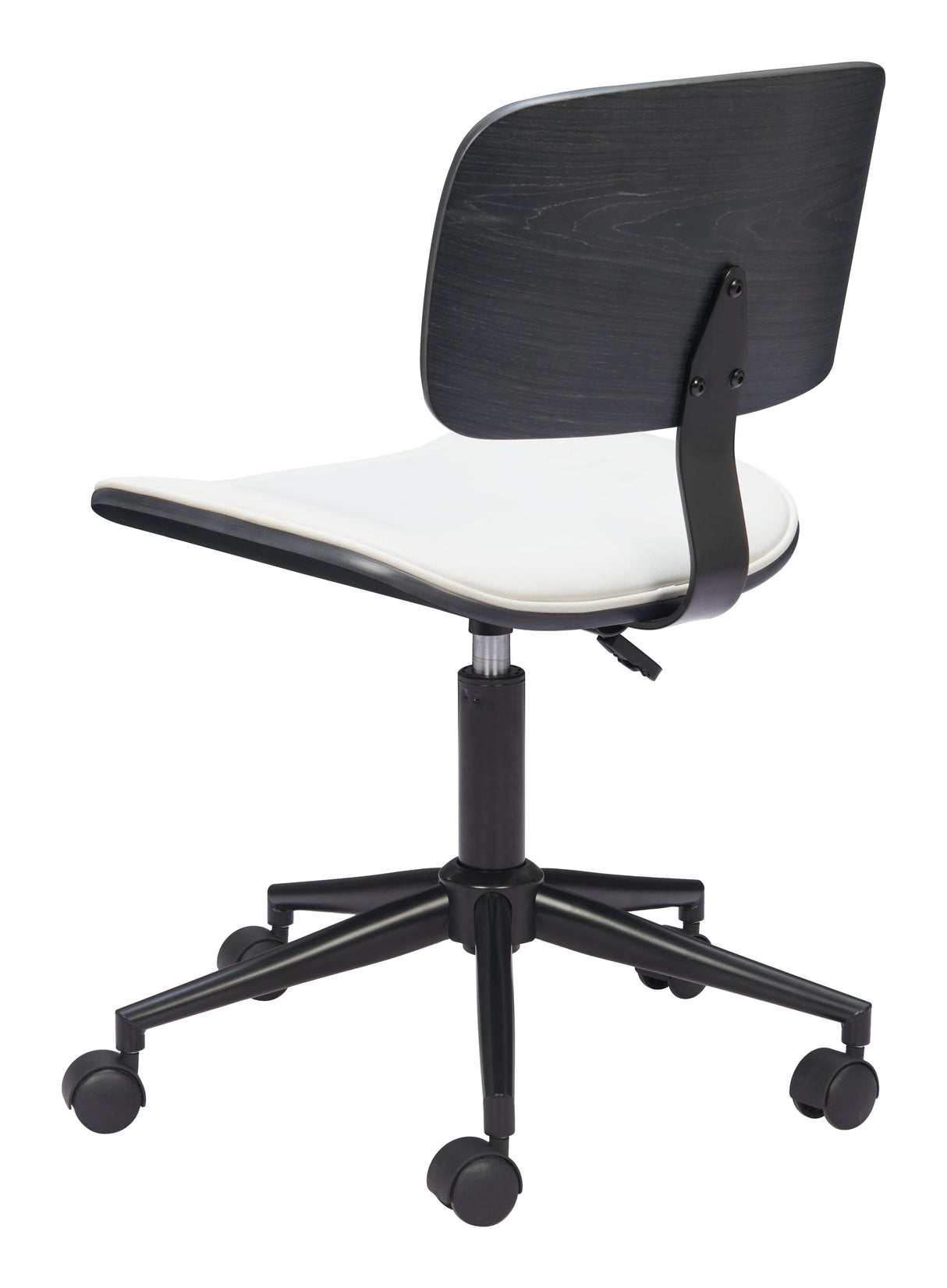 ZUO Duravel Office Chair White & Black