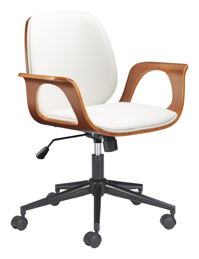 ZUO Ali Office Chair White