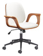 ZUO Ali Office Chair White