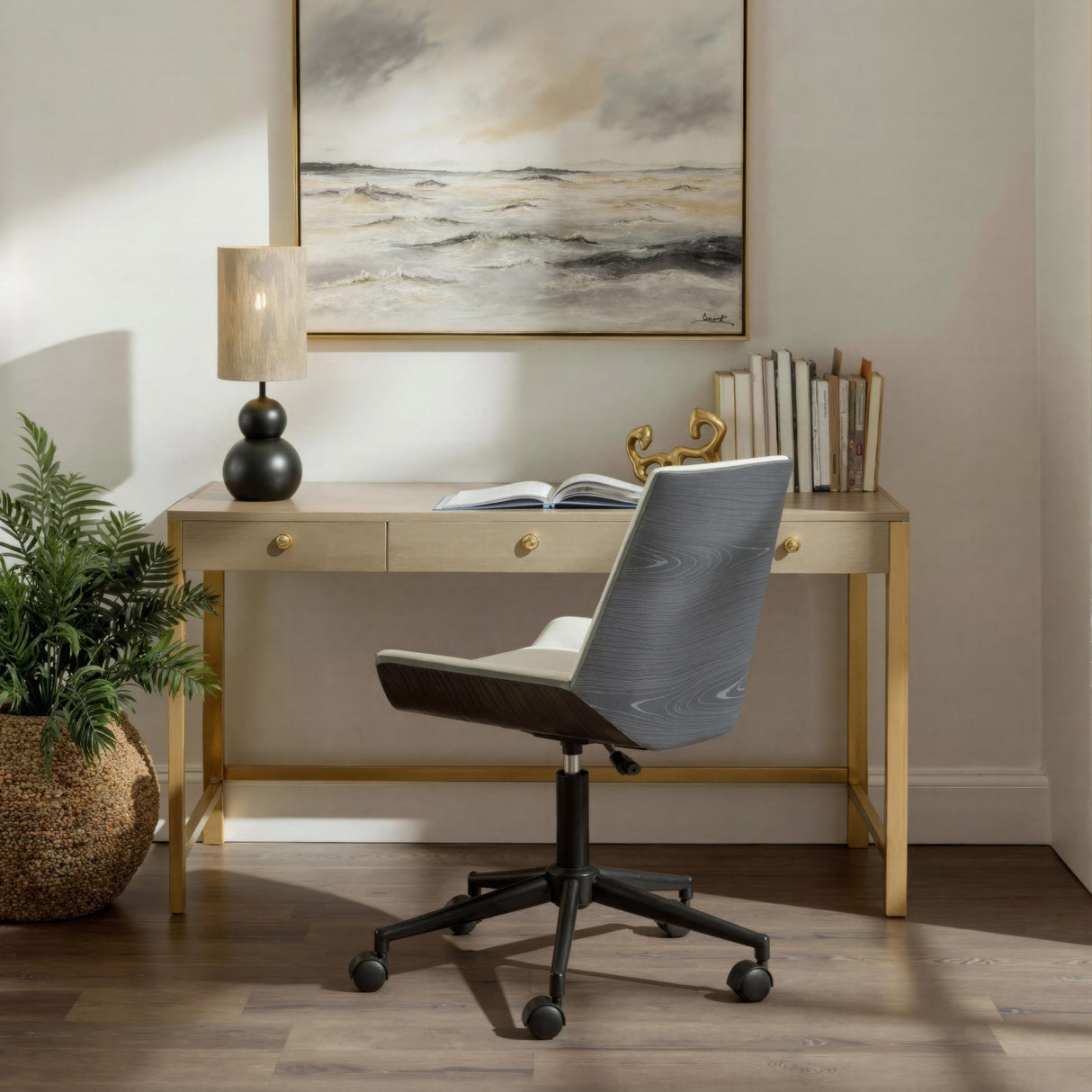 ZUO Maker Office Chair White