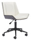 ZUO Maker Office Chair White