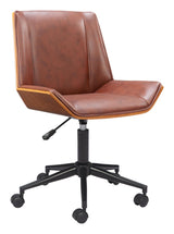 ZUO Maker Office Chair Brown
