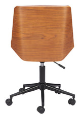 ZUO Maker Office Chair Brown