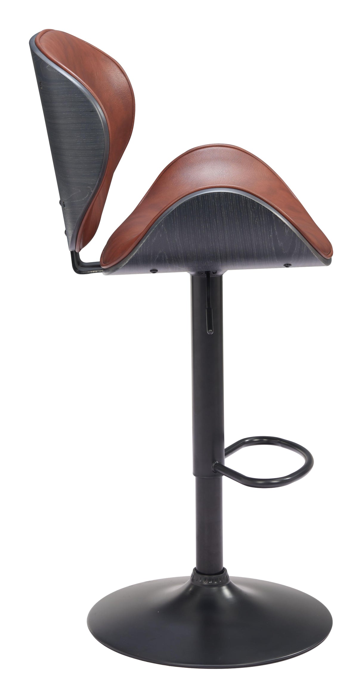 ZUO Meyane Barstool Brown