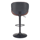 ZUO Meyane Barstool Brown