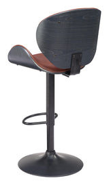 ZUO Meyane Barstool Brown