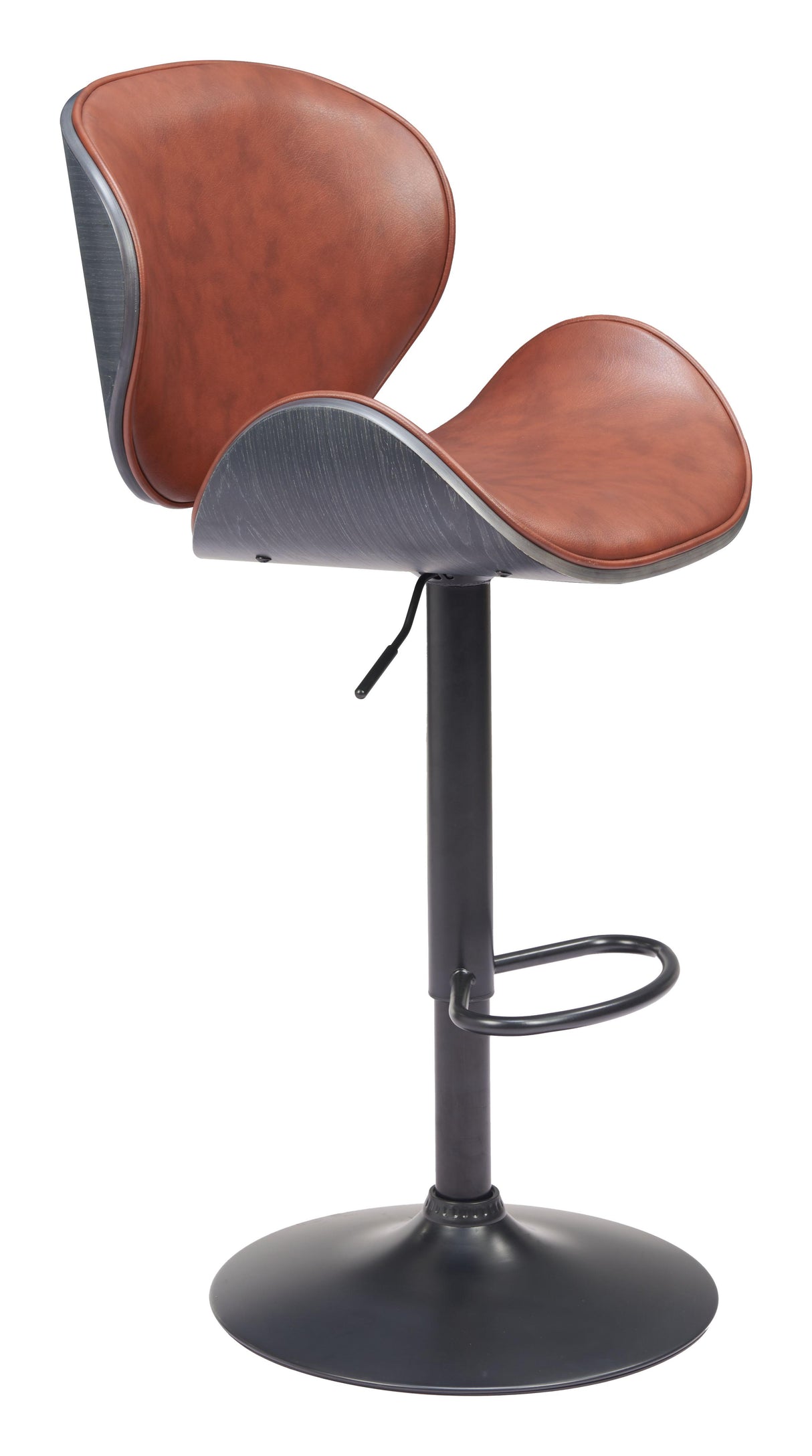ZUO Meyane Barstool Brown