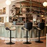 ZUO Meyane Barstool Gray