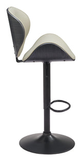 ZUO Meyane Barstool Gray