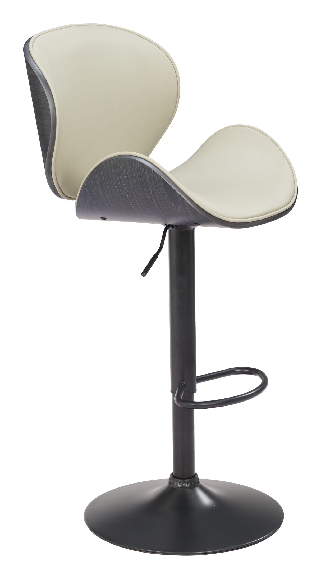 ZUO Meyane Barstool Gray