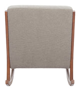 ZUO Hady Rocking Chair Gray