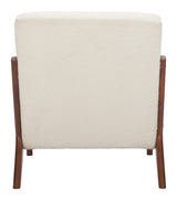 ZUO Macio Accent Chair Cream