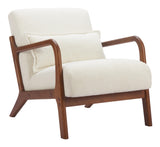 ZUO Macio Accent Chair Cream