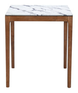 ZUO Eva Counter Table White