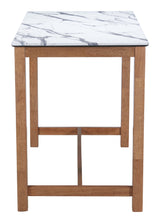 ZUO Fein Counter Table White