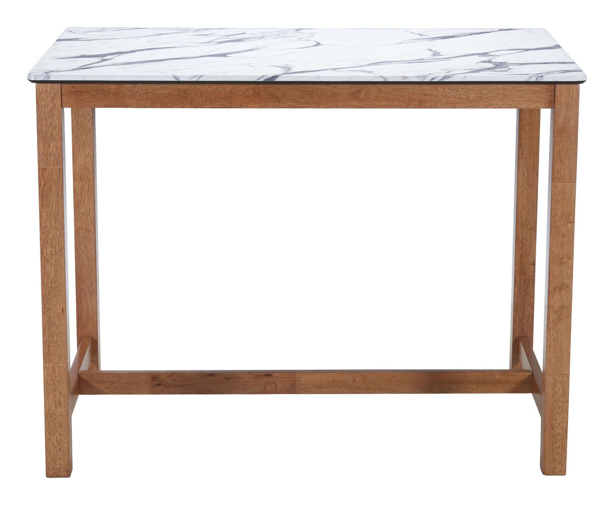 ZUO Fein Counter Table White