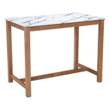 ZUO Fein Counter Table White