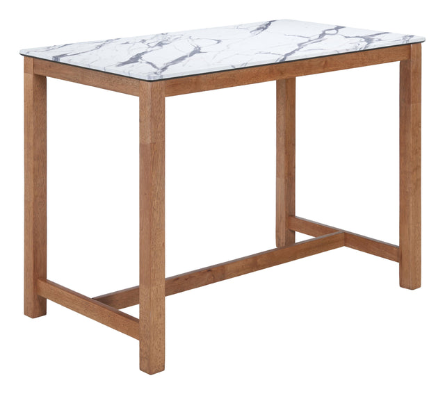 ZUO Fein Counter Table White