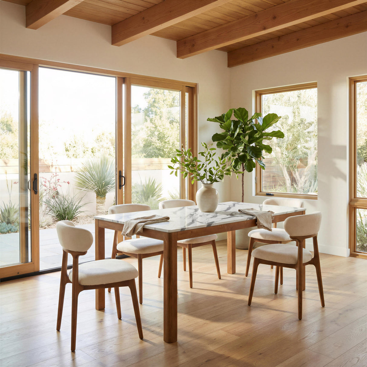ZUO Jemy Dining Table White
