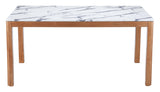 ZUO Jemy Dining Table White