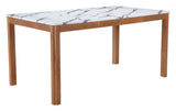 ZUO Jemy Dining Table White