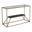 ZUO Ranol Console Table Brass