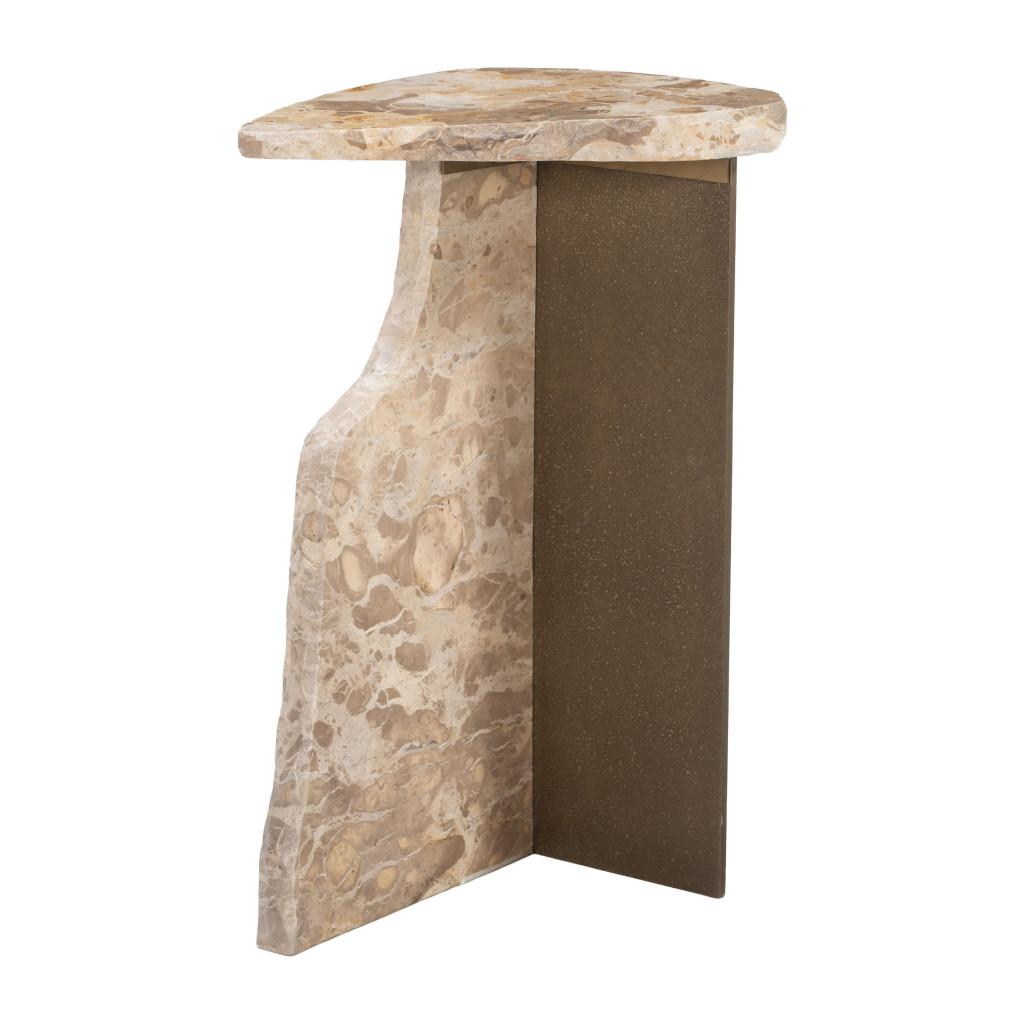ZUO Surya Side Table Beige