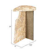 ZUO Surya Side Table Beige