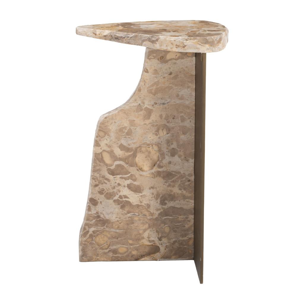 ZUO Surya Side Table Beige