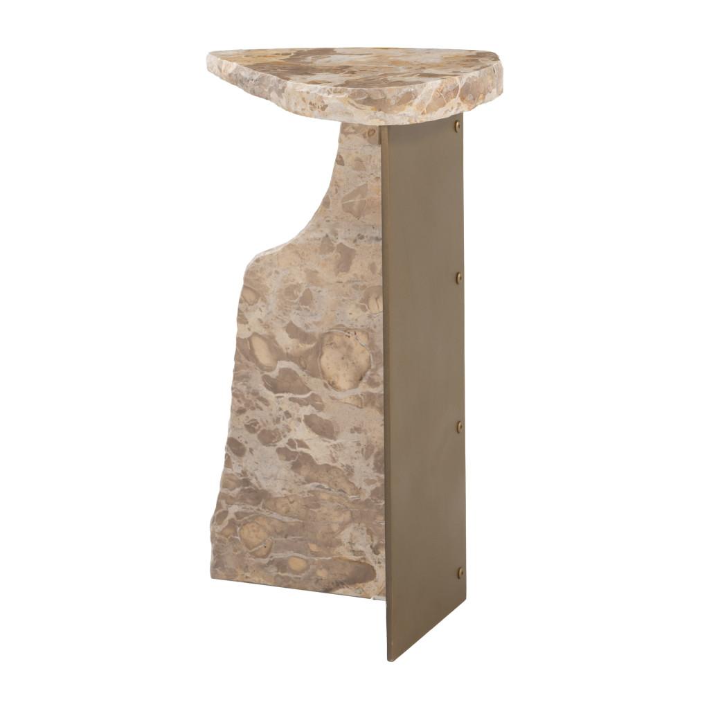 ZUO Surya Side Table Beige