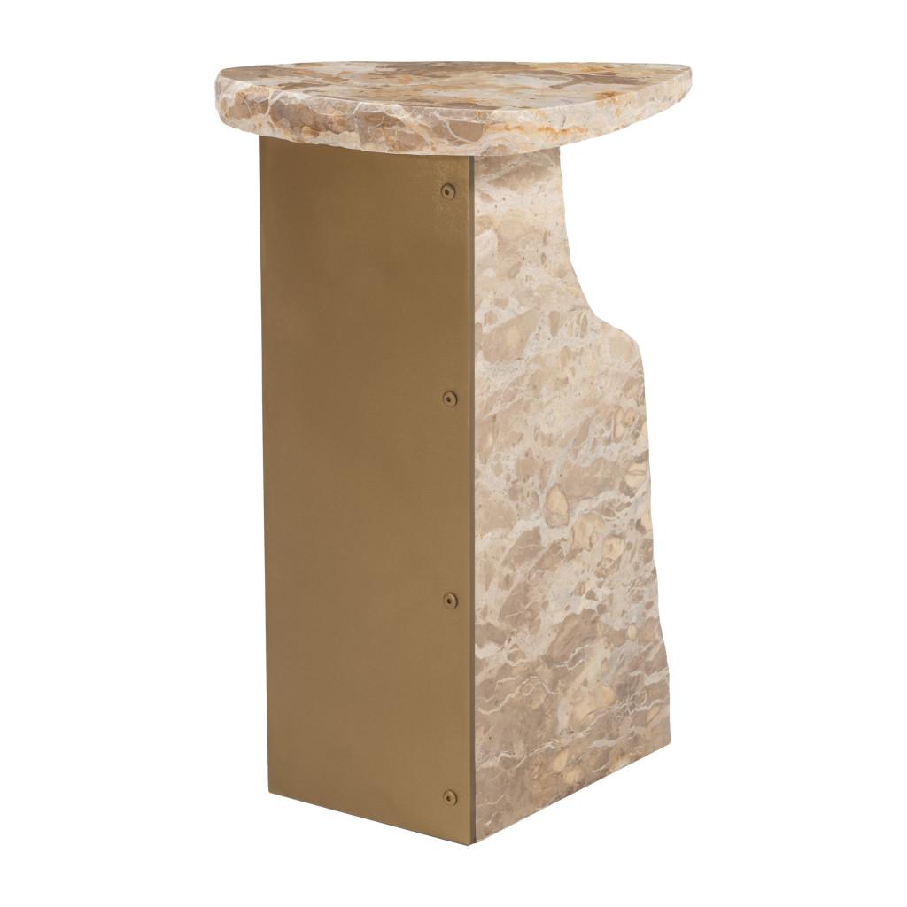 ZUO Surya Side Table Beige