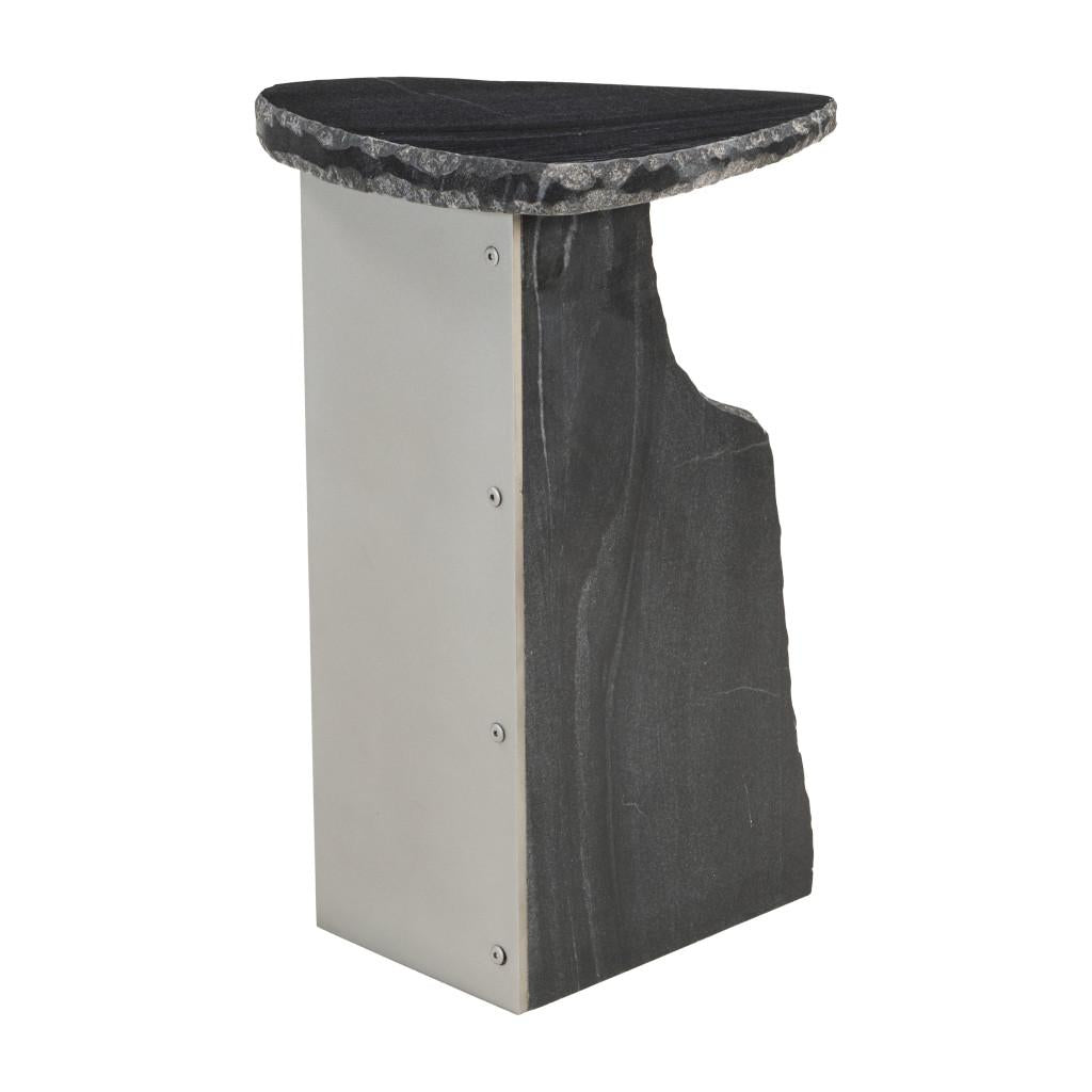 ZUO Surya Side Table Black