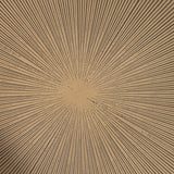 ZUO Anten Side Table Brass & White
