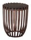 ZUO Kafig Side Table Bronze