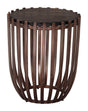 ZUO Kafig Side Table Bronze