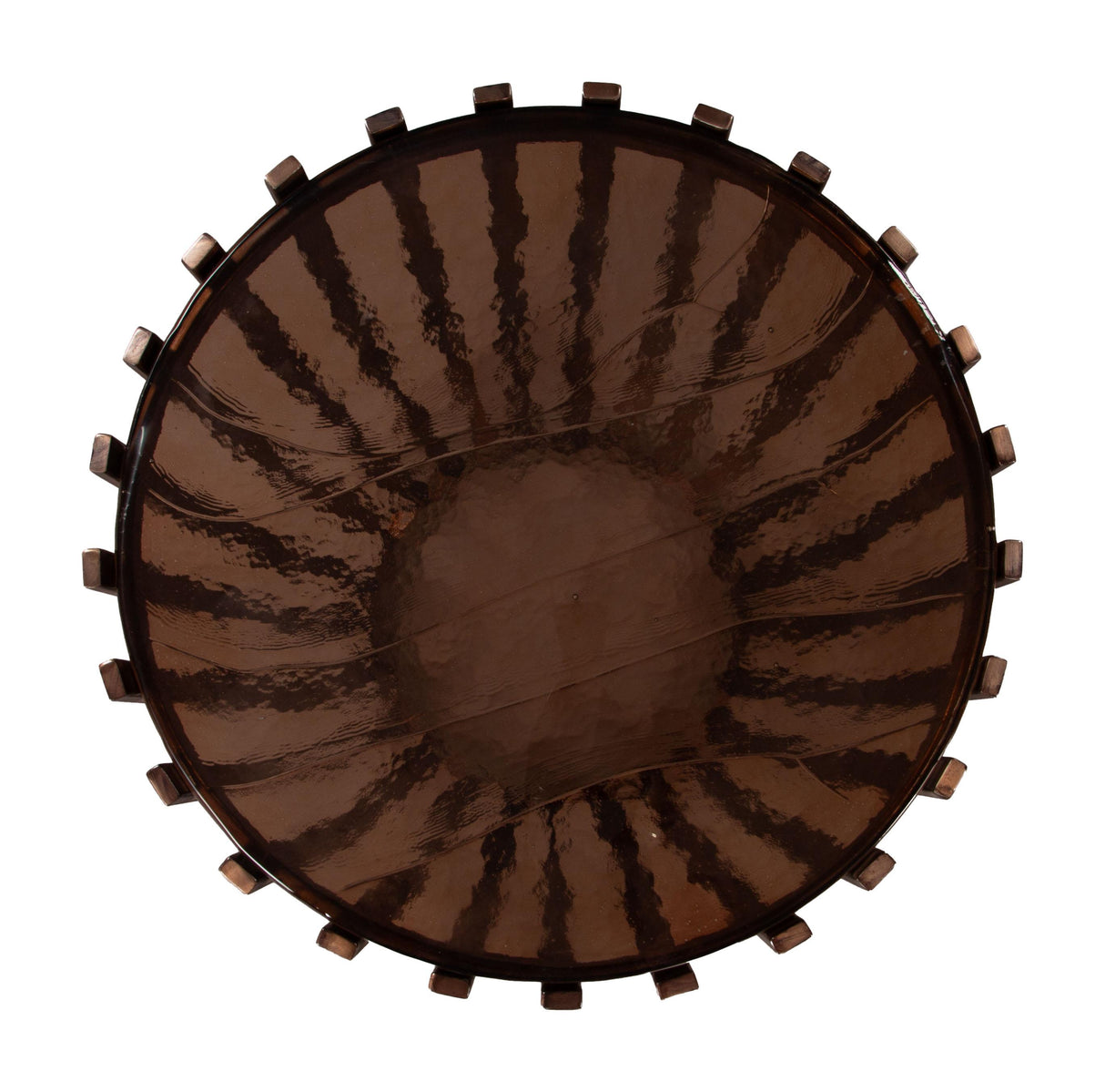 ZUO Kafig Side Table Bronze