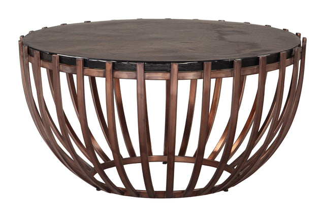 ZUO Kafig Coffee Table Bronze