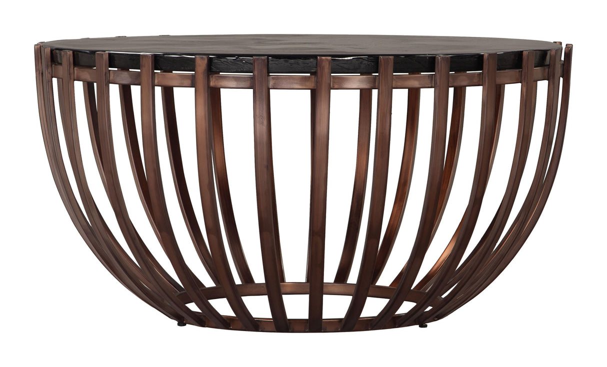 ZUO Kafig Coffee Table Bronze