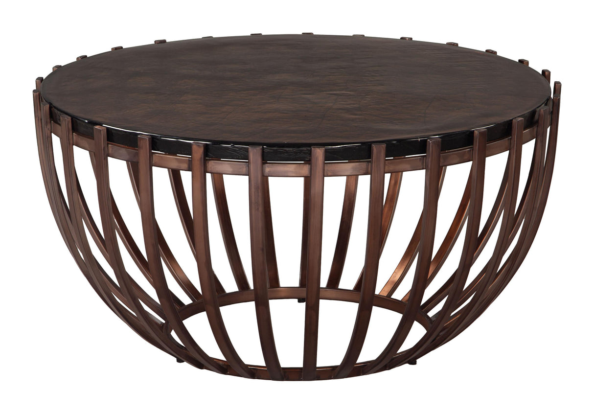 ZUO Kafig Coffee Table Bronze